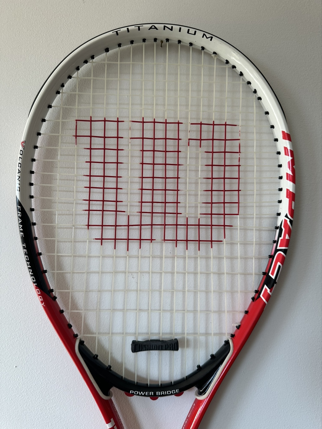 Wilson Impact Titanium Tennis Racquet - photo 2