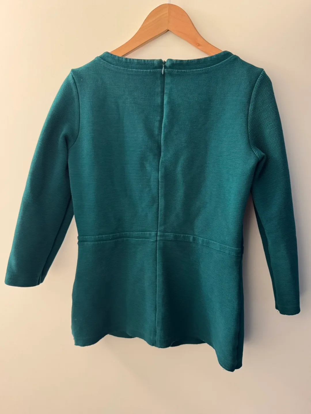 LIKE NEW Hobbs teal textured dress top size medium 💚 image indicator(2)