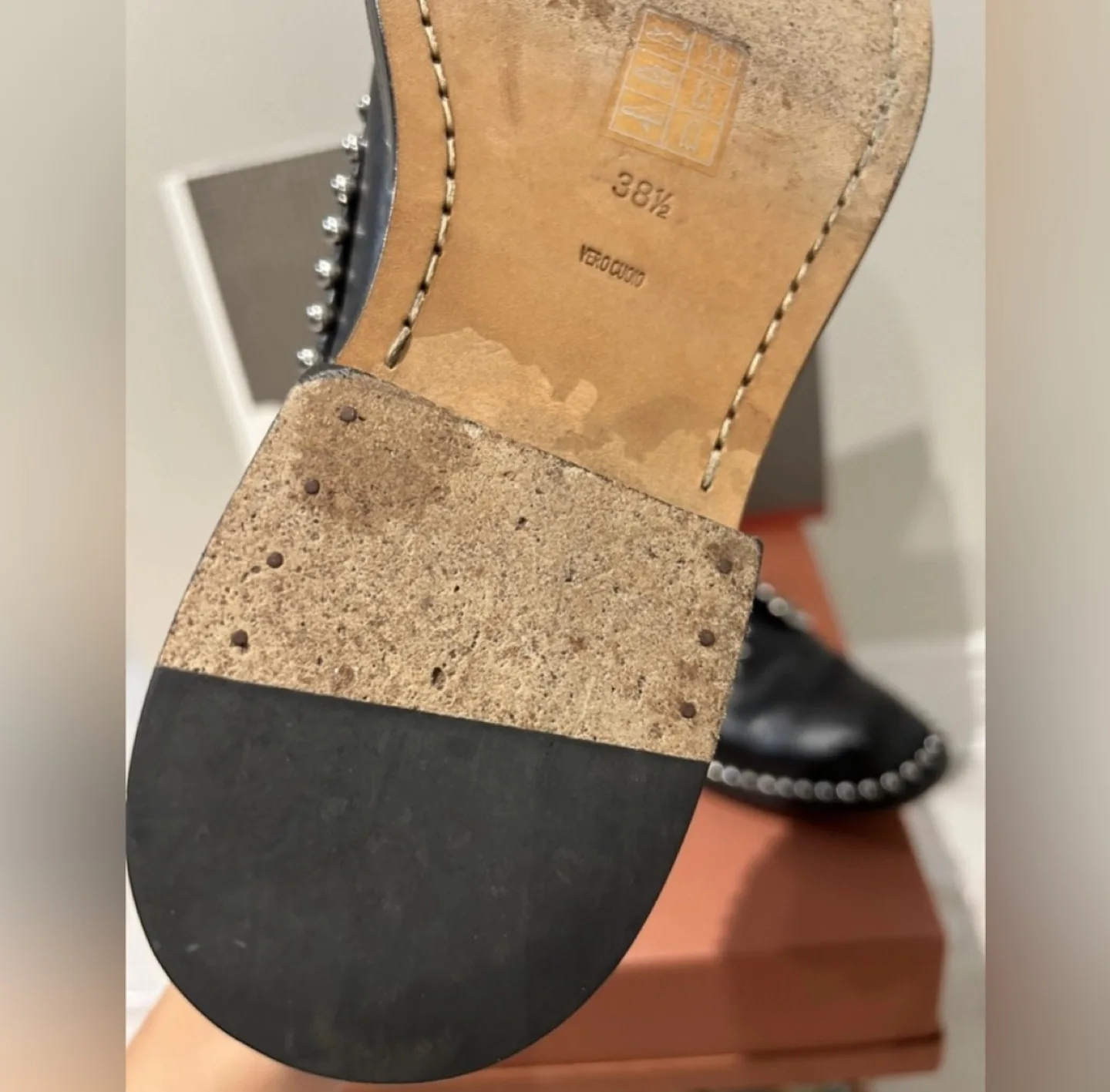 Alexander Wang Studded Leather Oxfords image indicator(4)