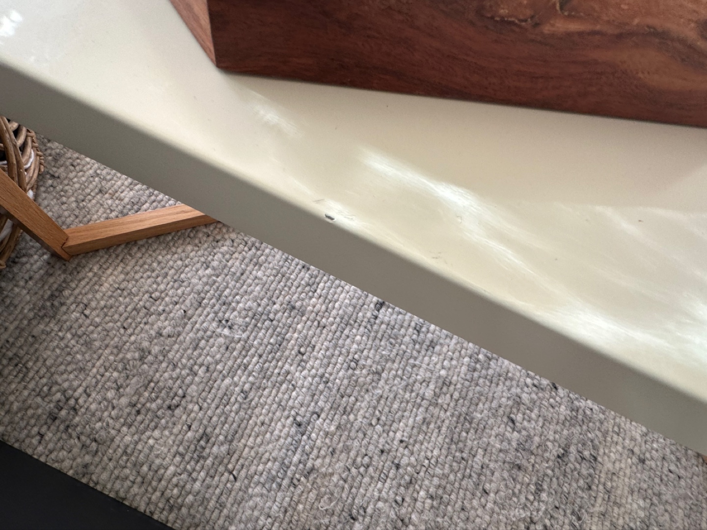 EQ3 Trivia metal and wood coffee table - photo 5