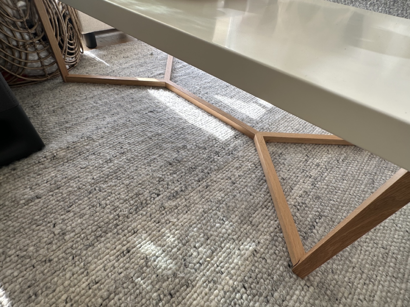 EQ3 Trivia metal and wood coffee table - photo 4