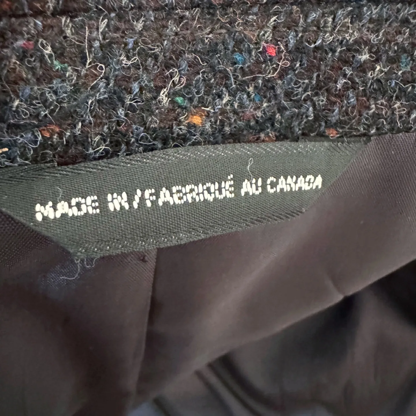 Vintage Harris Tweed 100% Virgin Scottish Wool Blazer image indicator(5)