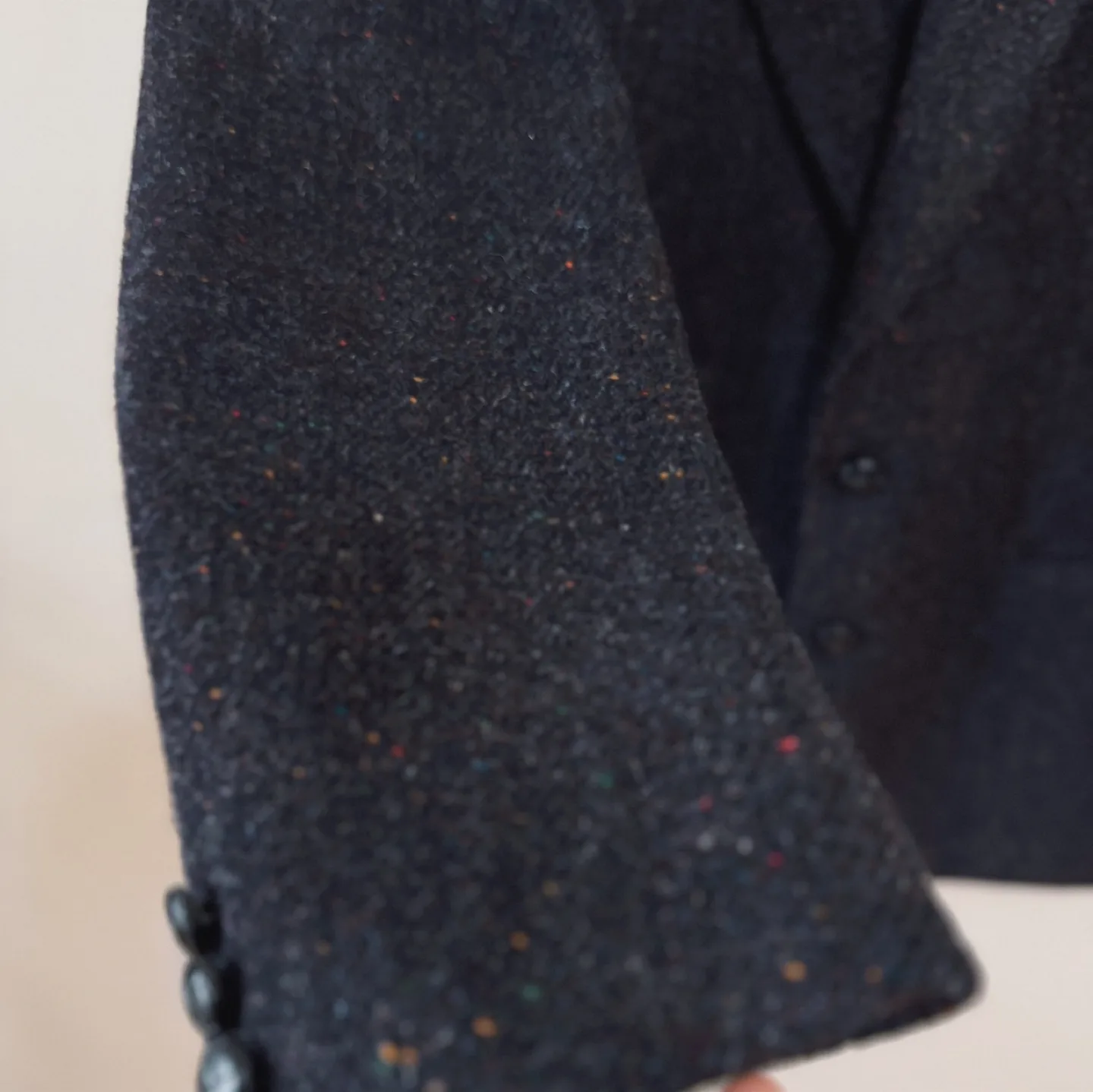 Vintage Harris Tweed 100% Virgin Scottish Wool Blazer image indicator(9)