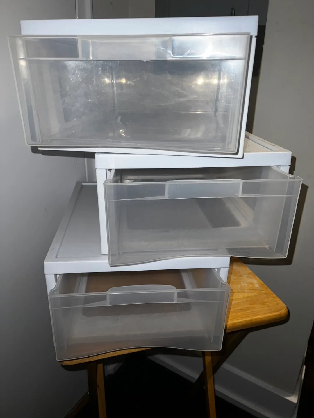 Set of Plastic Storage Drawers💚 image indicator(2)