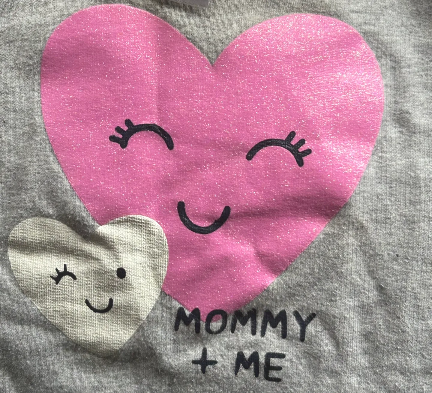 Carter's Mommy + Me Grey Sweatshirt 18m image indicator(2)