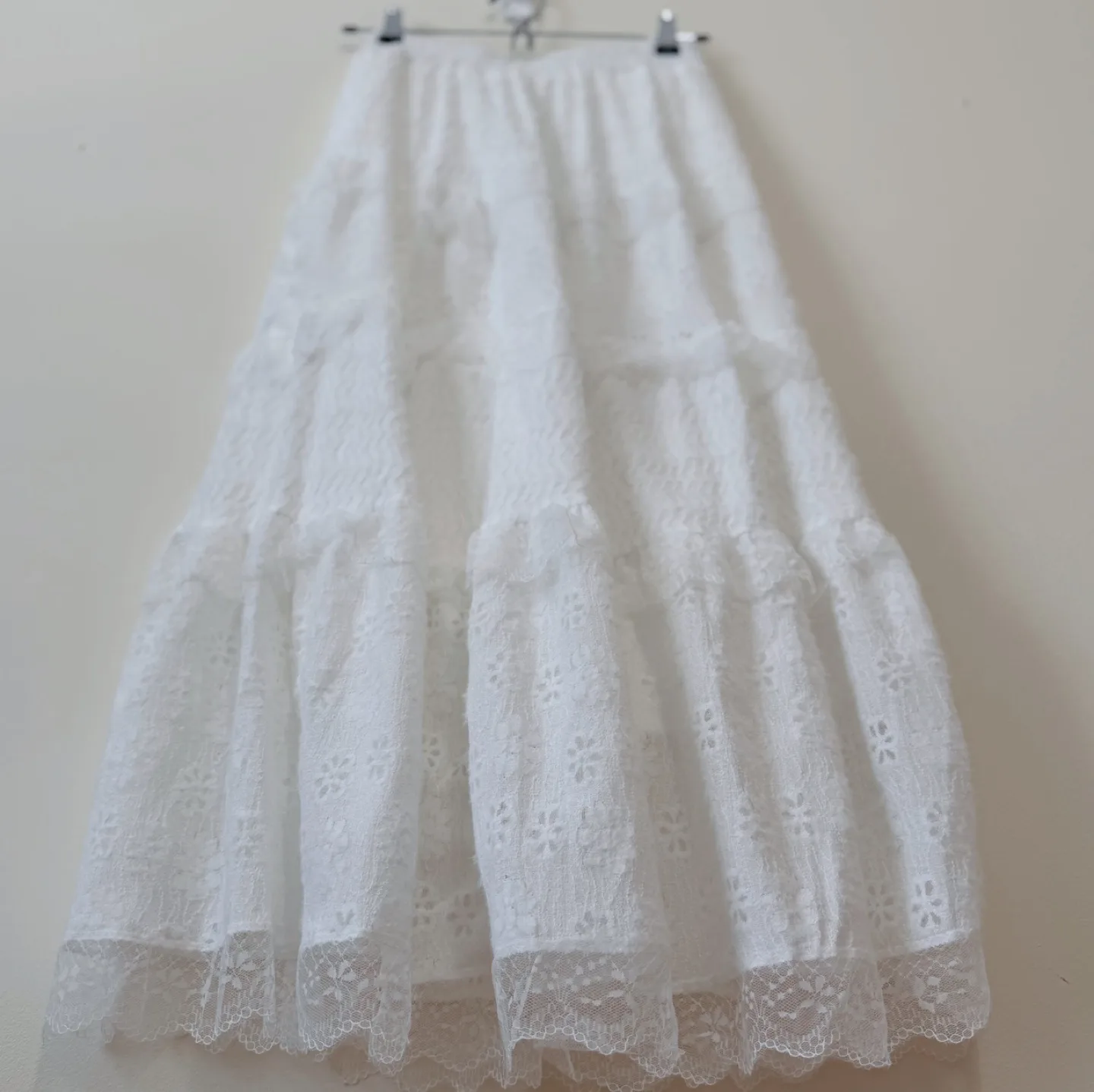 Vintage Tiered Lace Skirt image indicator(4)