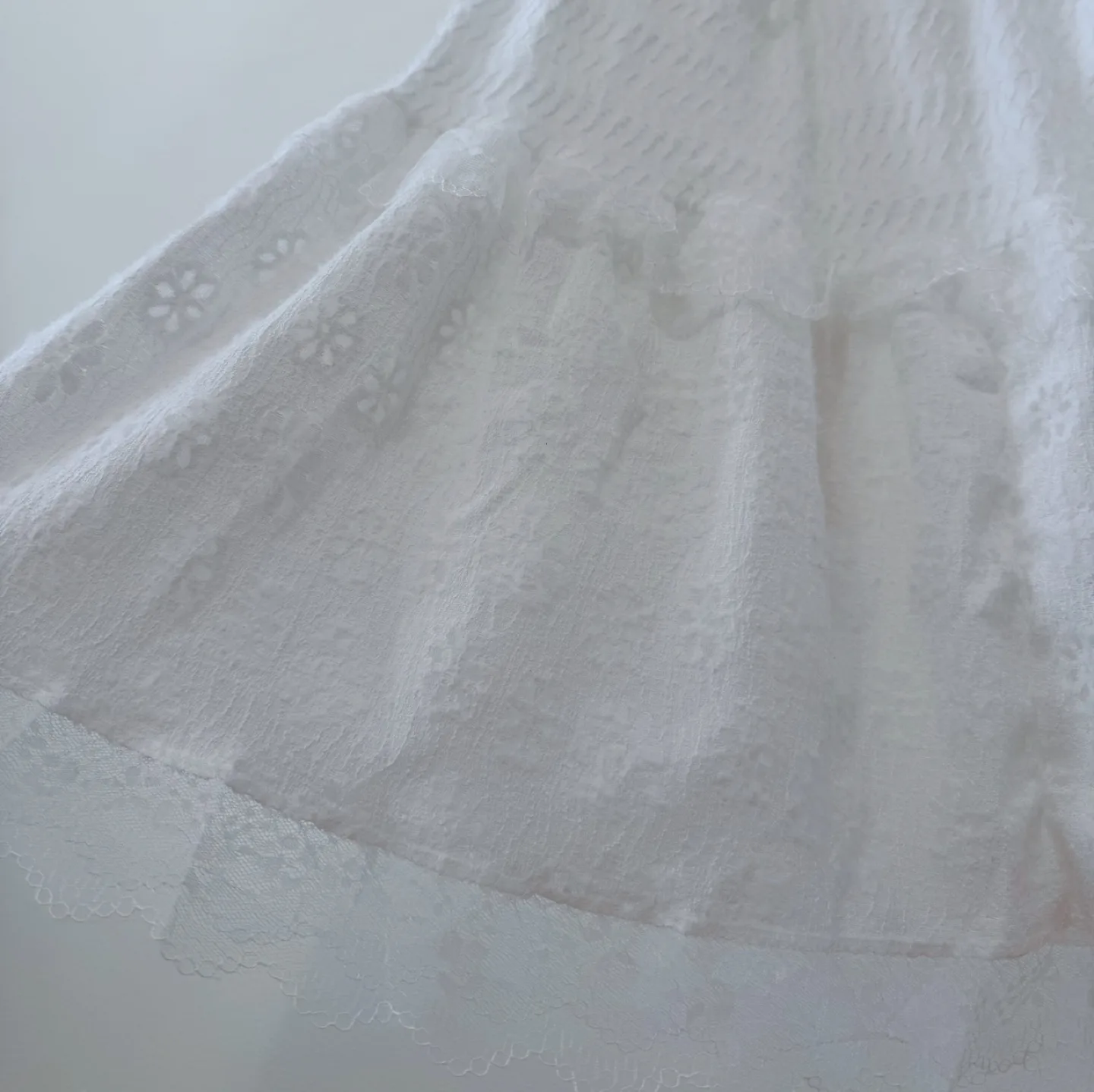 Vintage Tiered Lace Skirt image indicator(5)