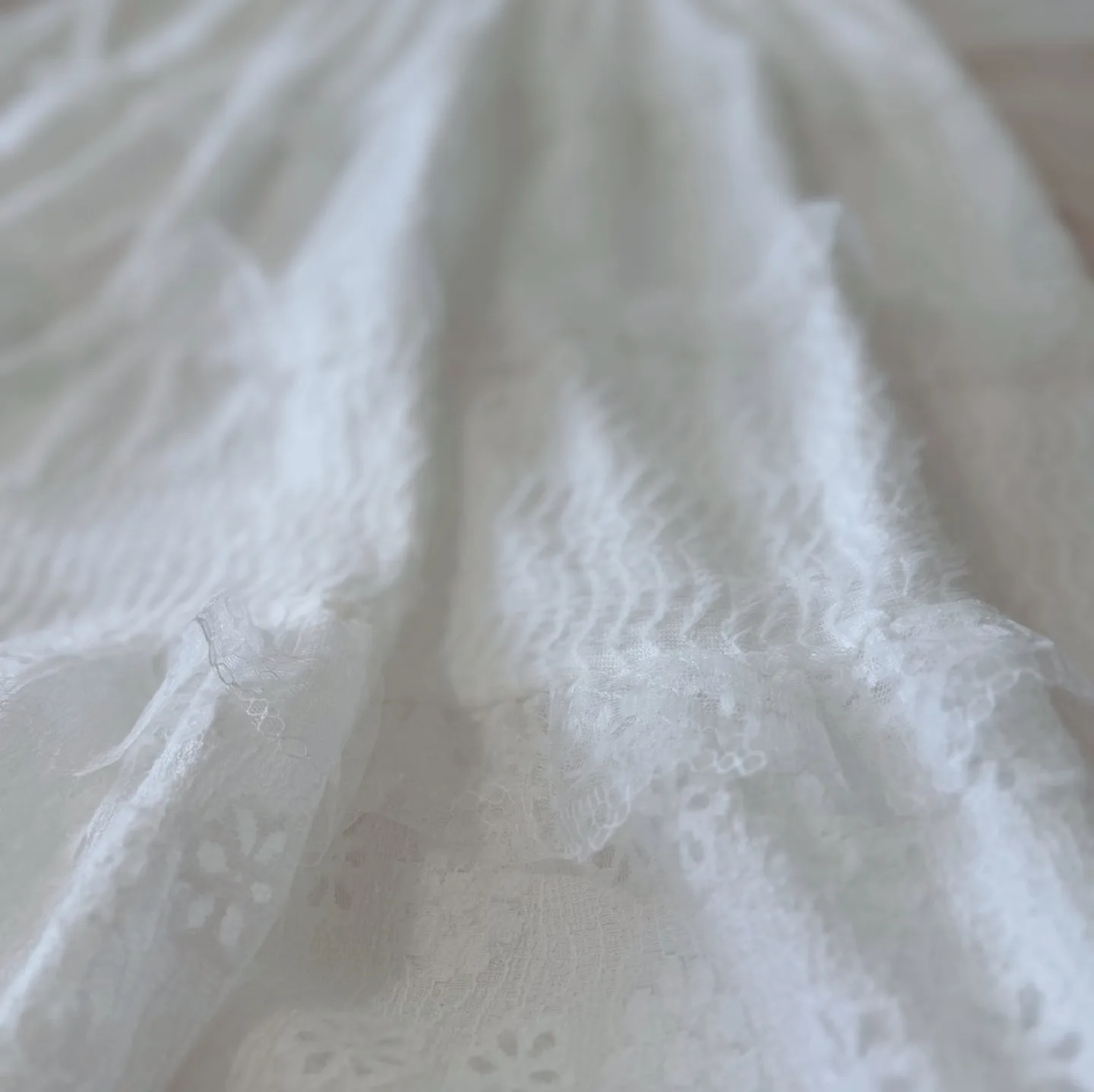 Vintage Tiered Lace Skirt image indicator(9)