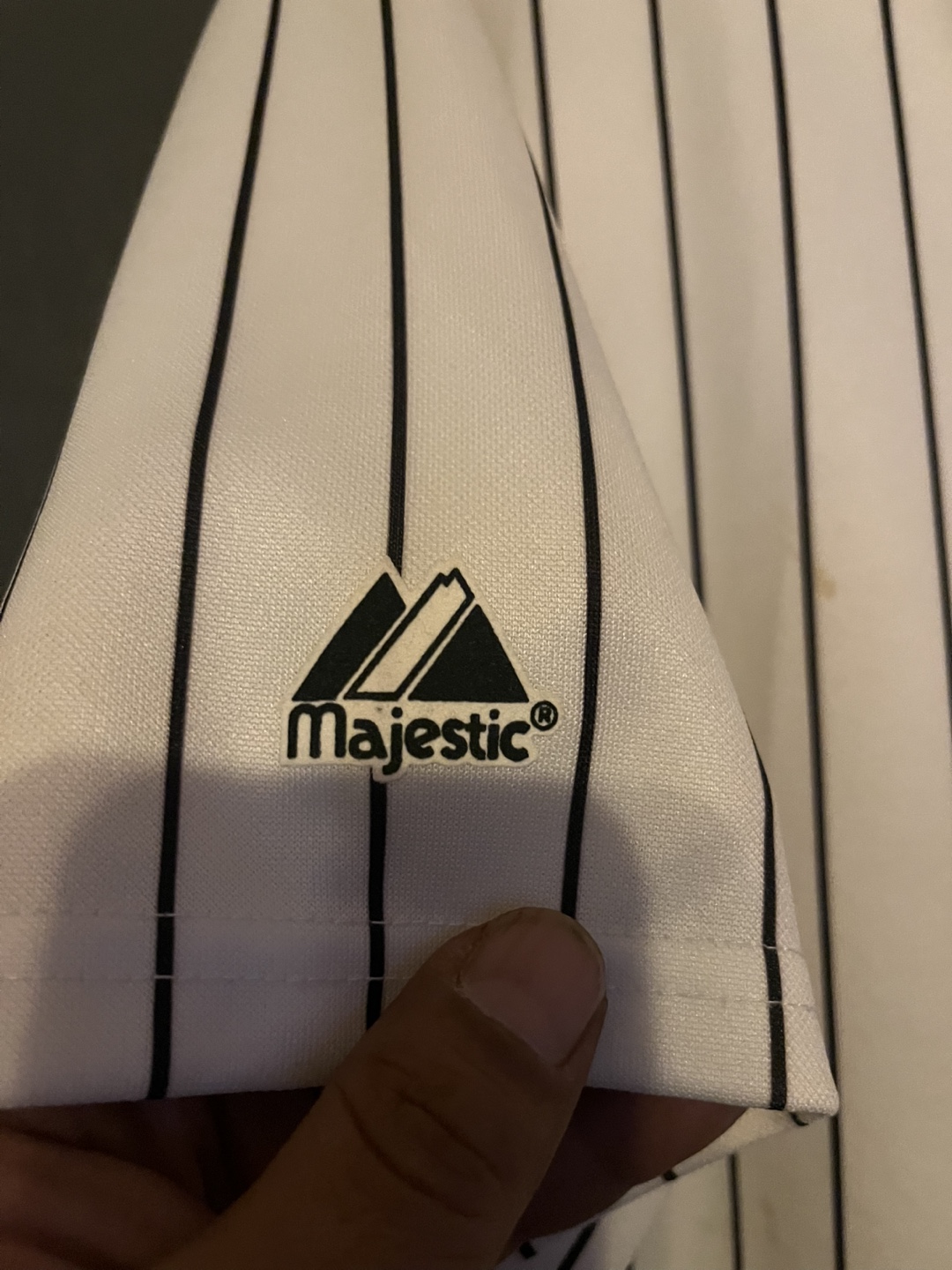 Men's Majestic Chicago White Sox Pinstripe Baseball Jersey - photo 2