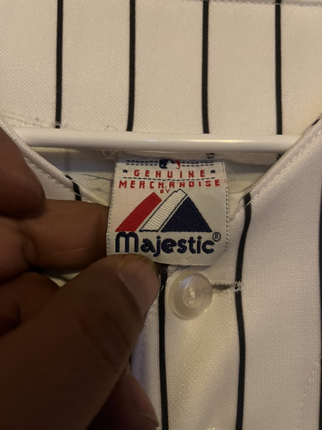 Men's Majestic Chicago White Sox Pinstripe Baseball Jersey - photo 4
