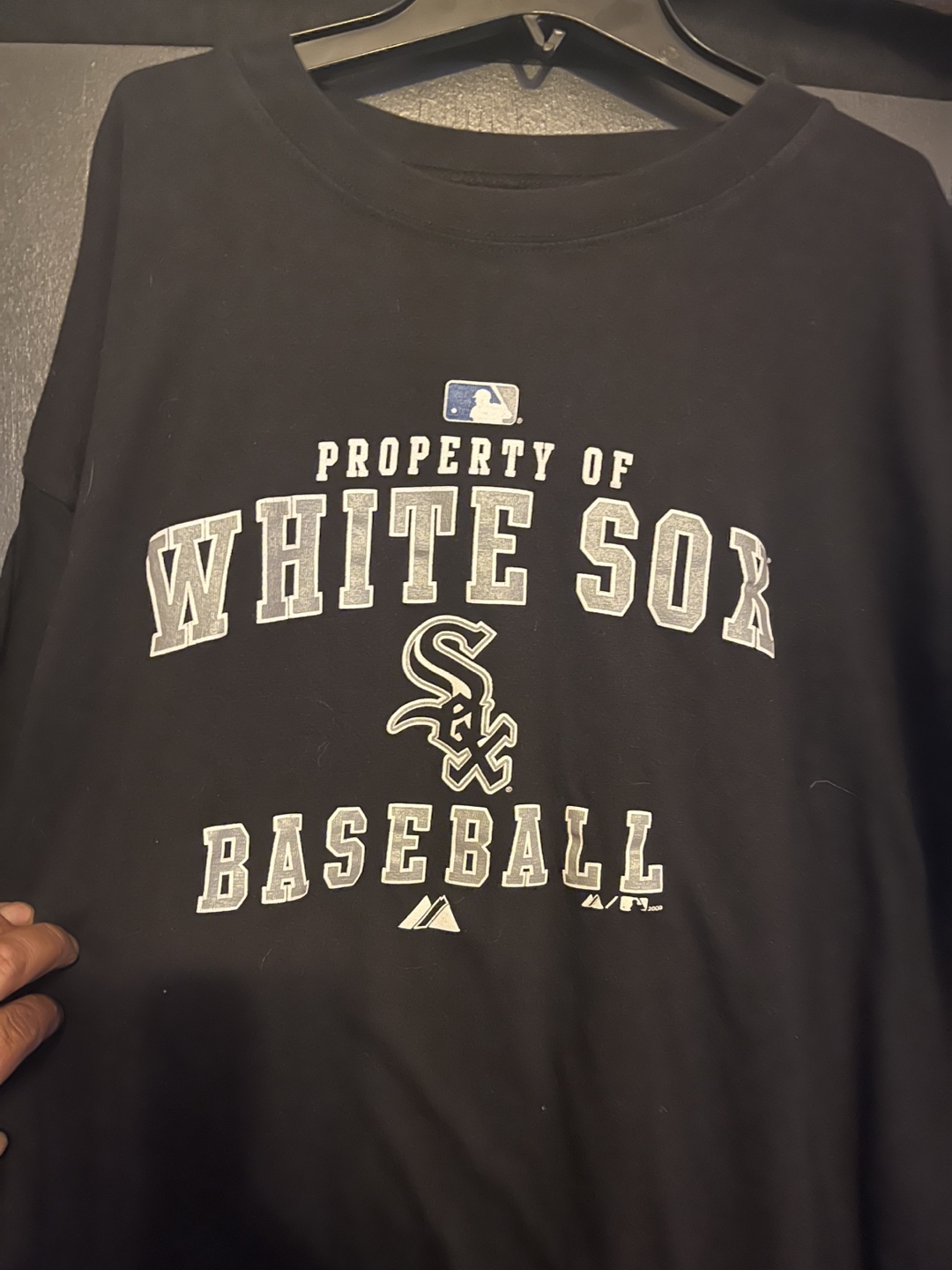 Majestic White Sox 3X Crewneck