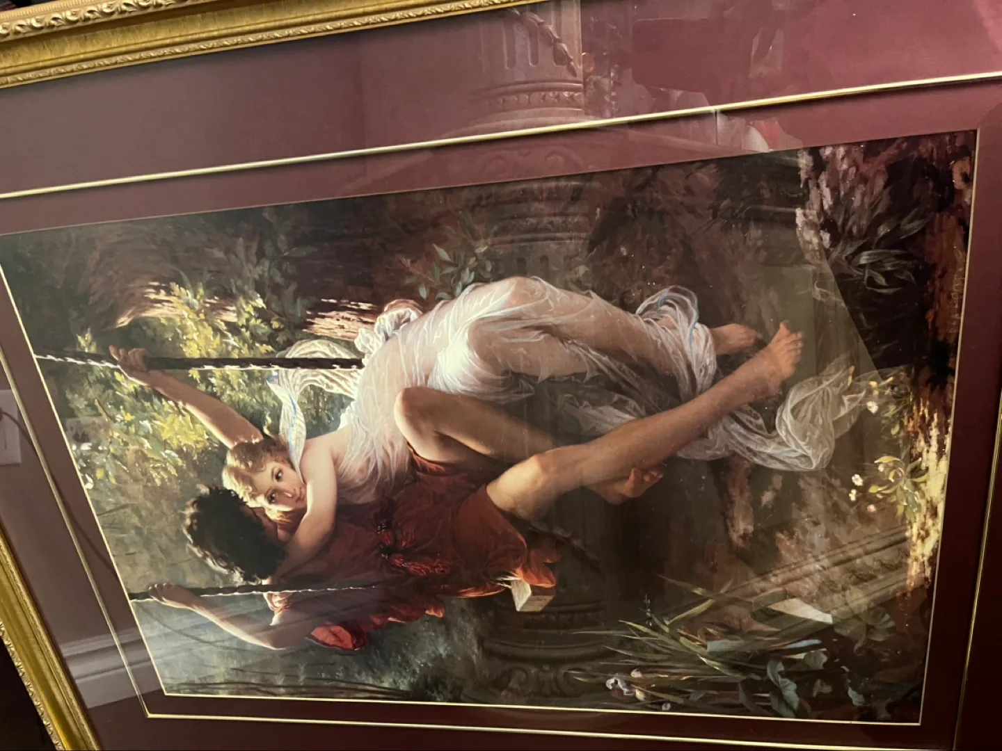 Large Framed Romantic Artwork image indicator(5)