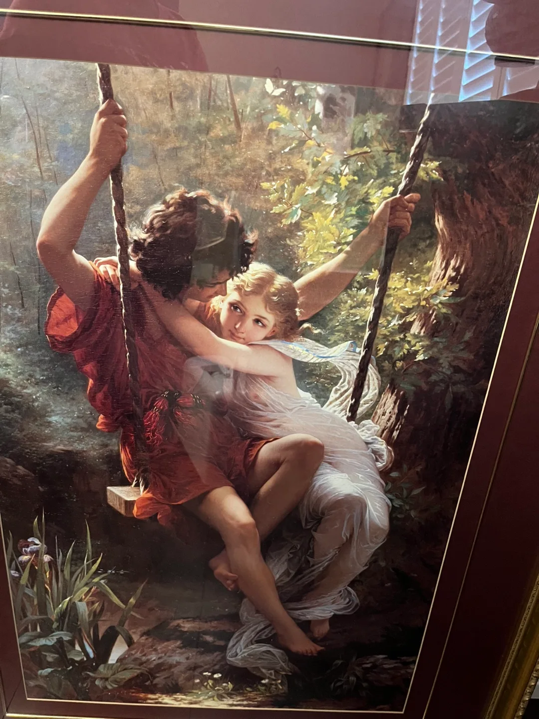 Large Framed Romantic Artwork image indicator(3)