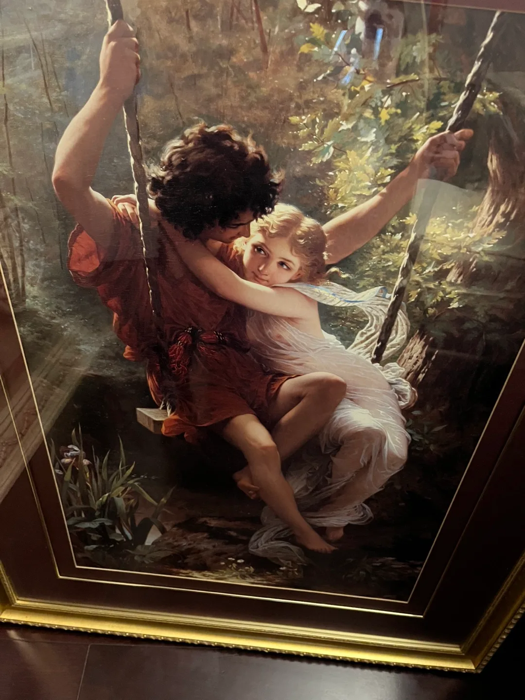 Large Framed Romantic Artwork image indicator(2)
