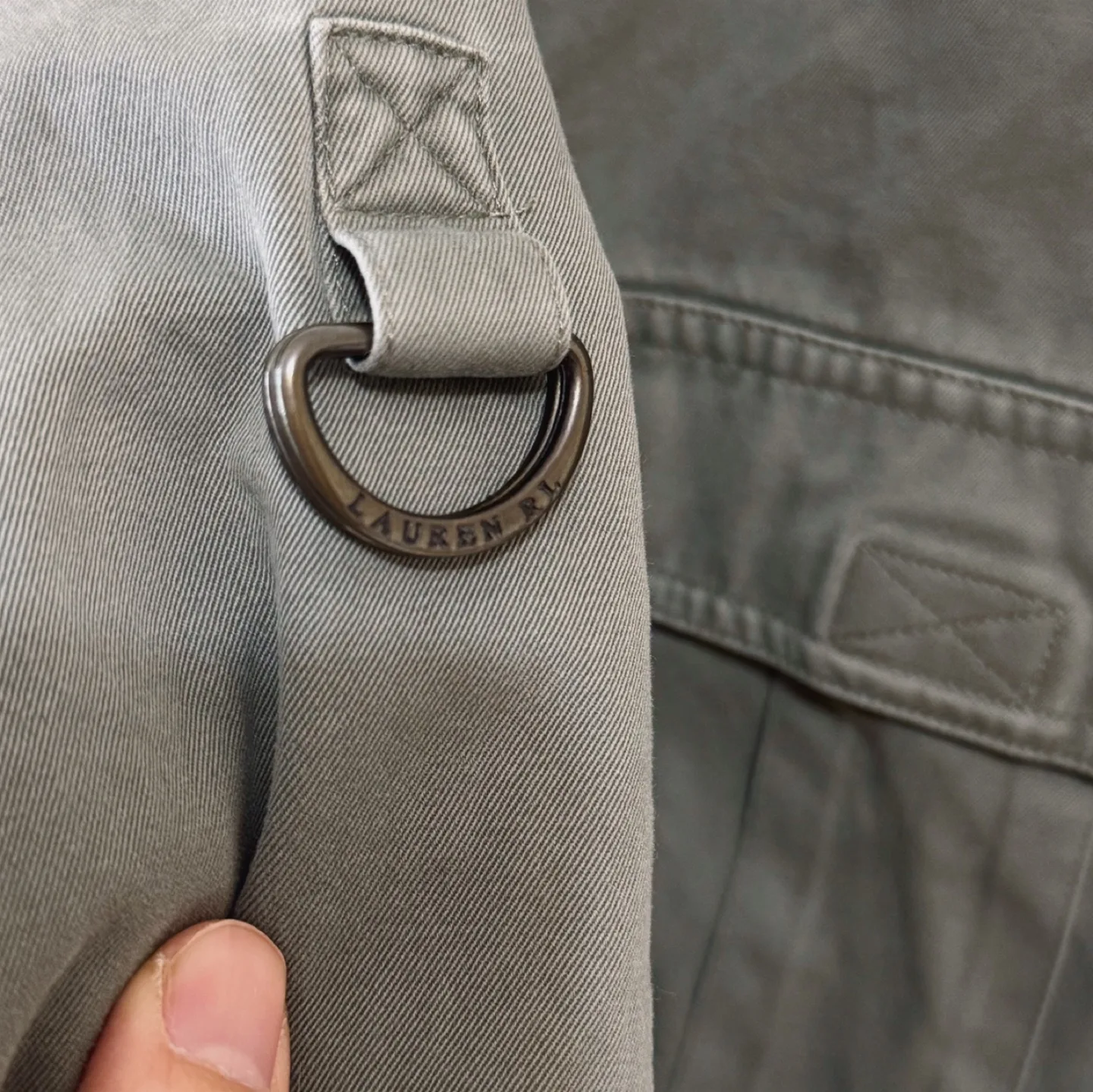 Vintage Lauren Ralph Lauren Utility Shirt image indicator(6)