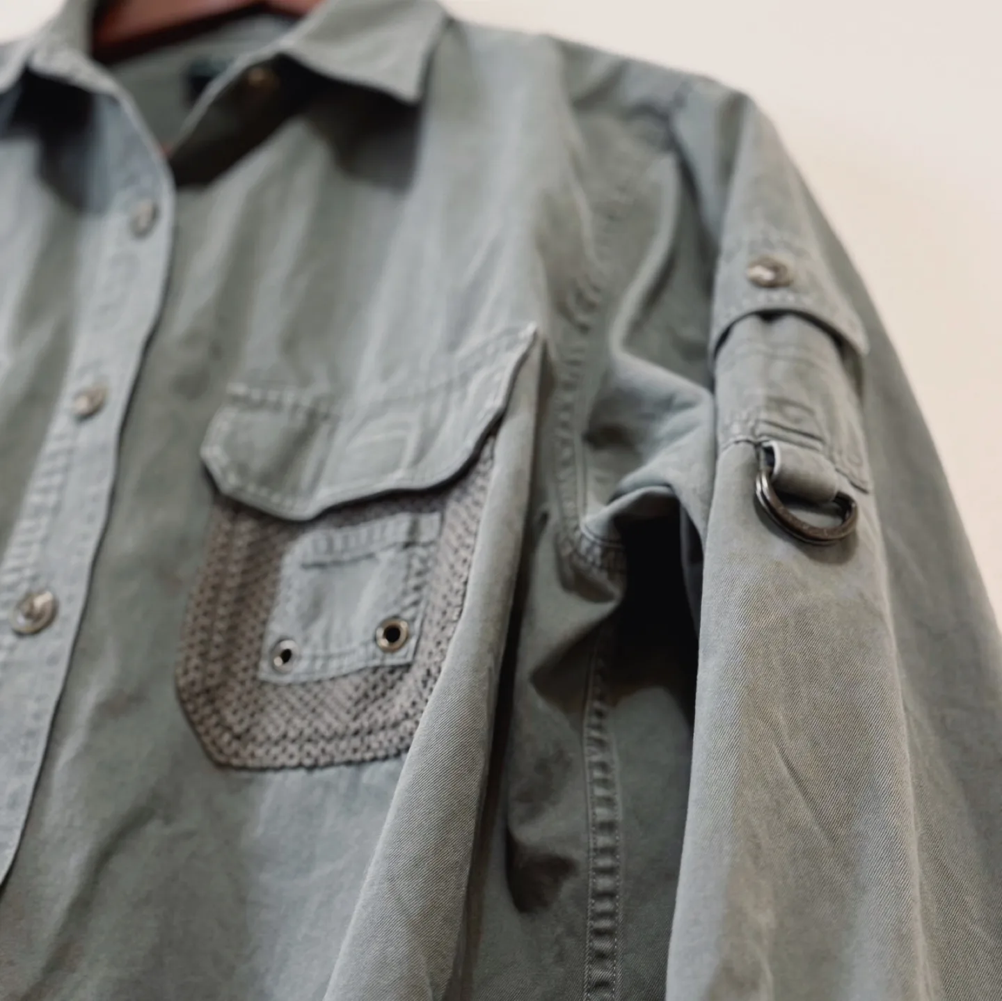 Vintage Lauren Ralph Lauren Utility Shirt image indicator(5)