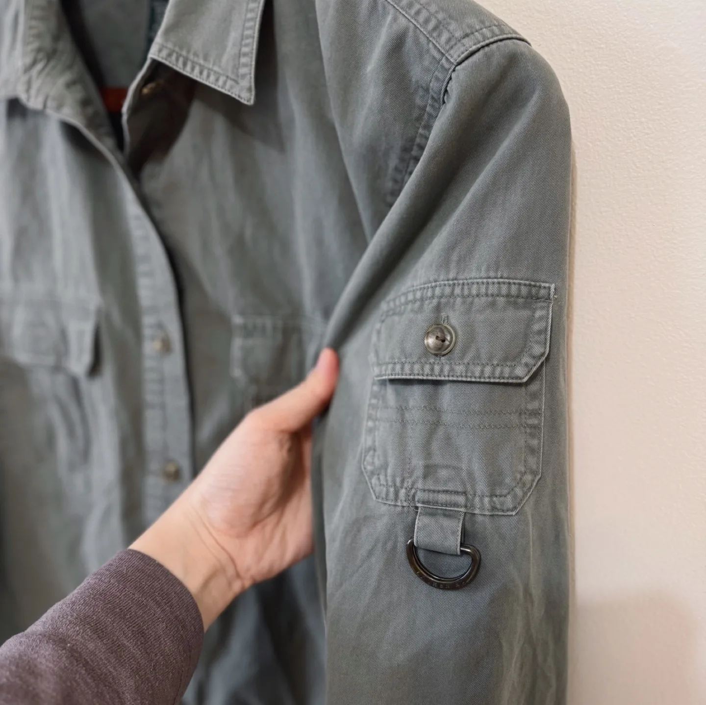 Vintage Lauren Ralph Lauren Utility Shirt image indicator(7)