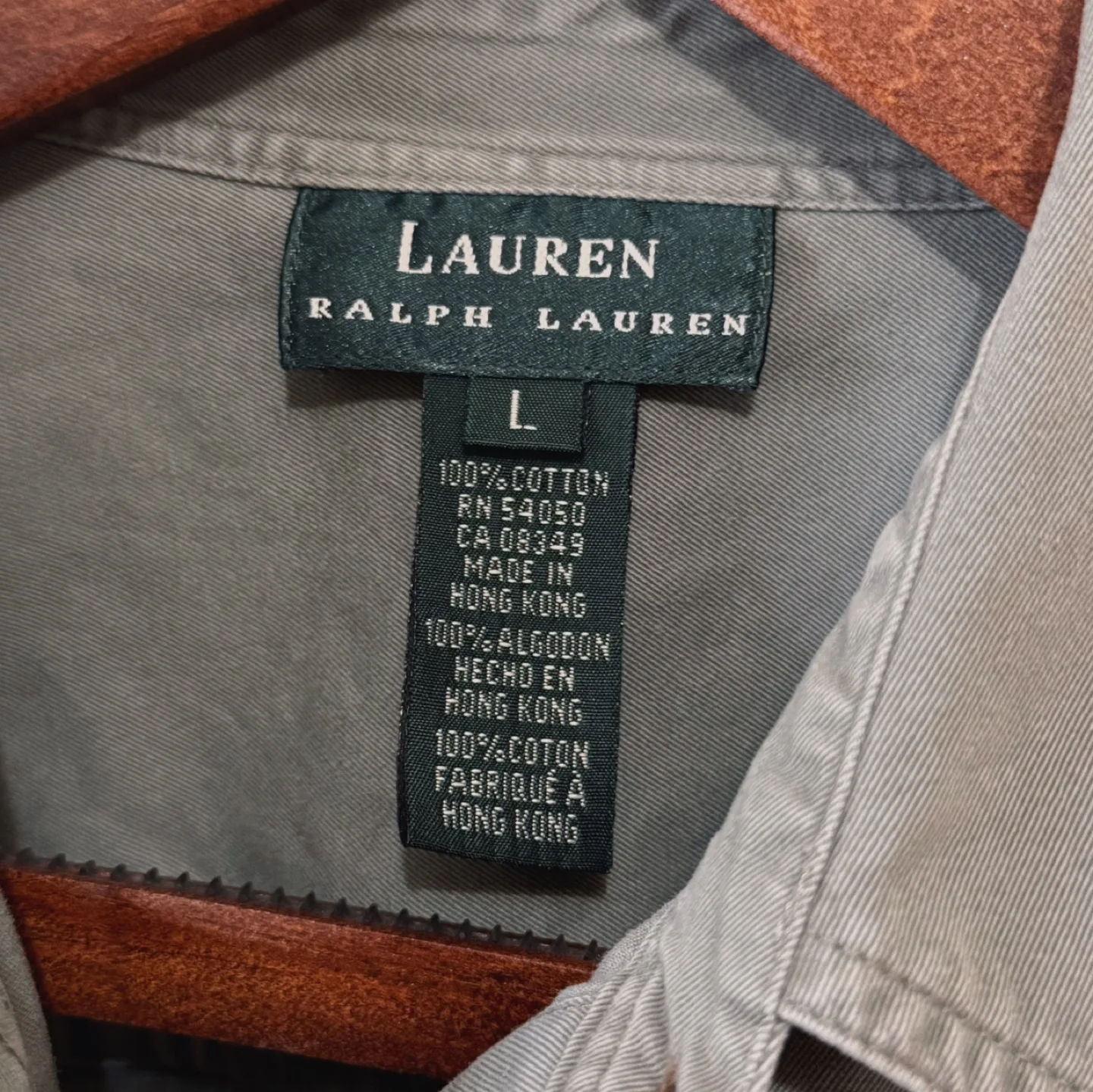 Vintage Lauren Ralph Lauren Utility Shirt image indicator(8)
