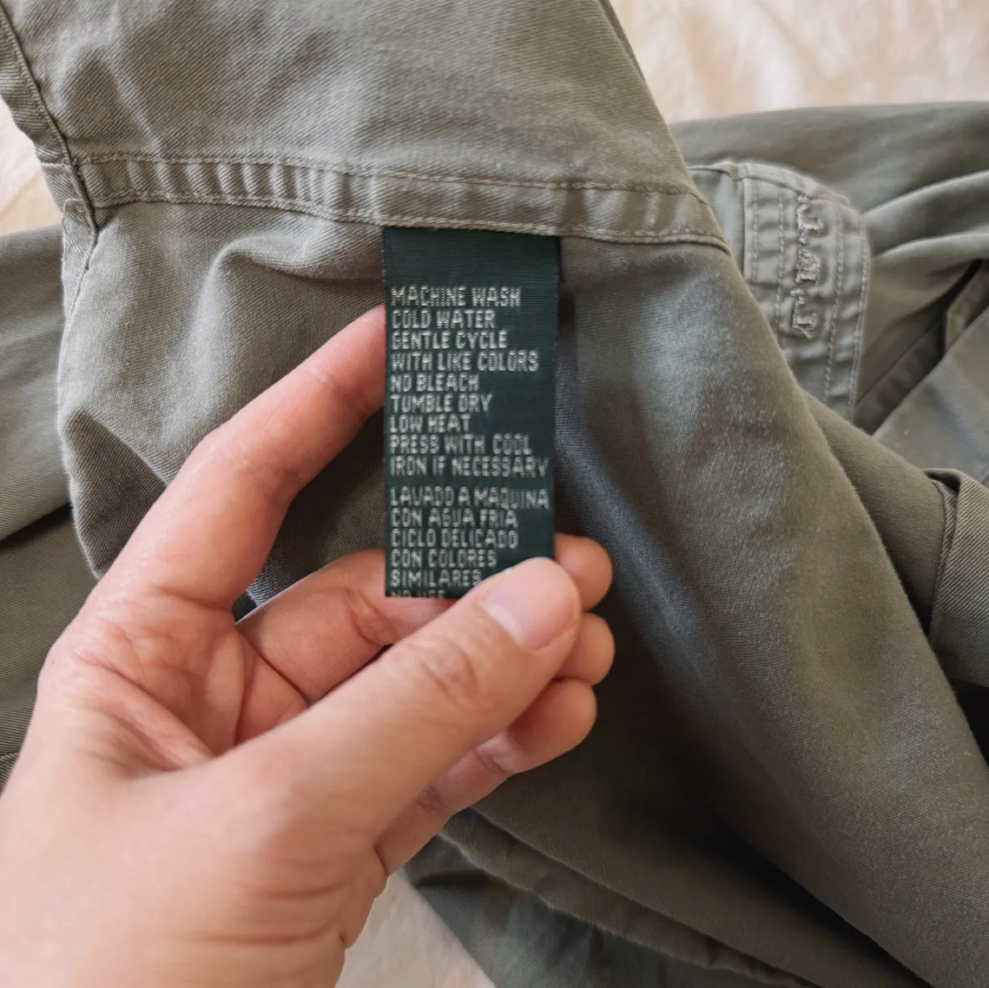 Vintage Lauren Ralph Lauren Utility Shirt image indicator(9)