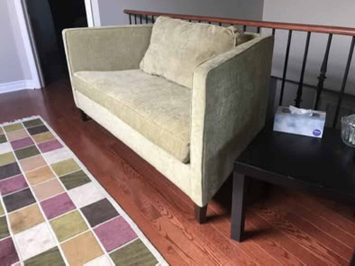 Love Seat - Light Green - photo 4