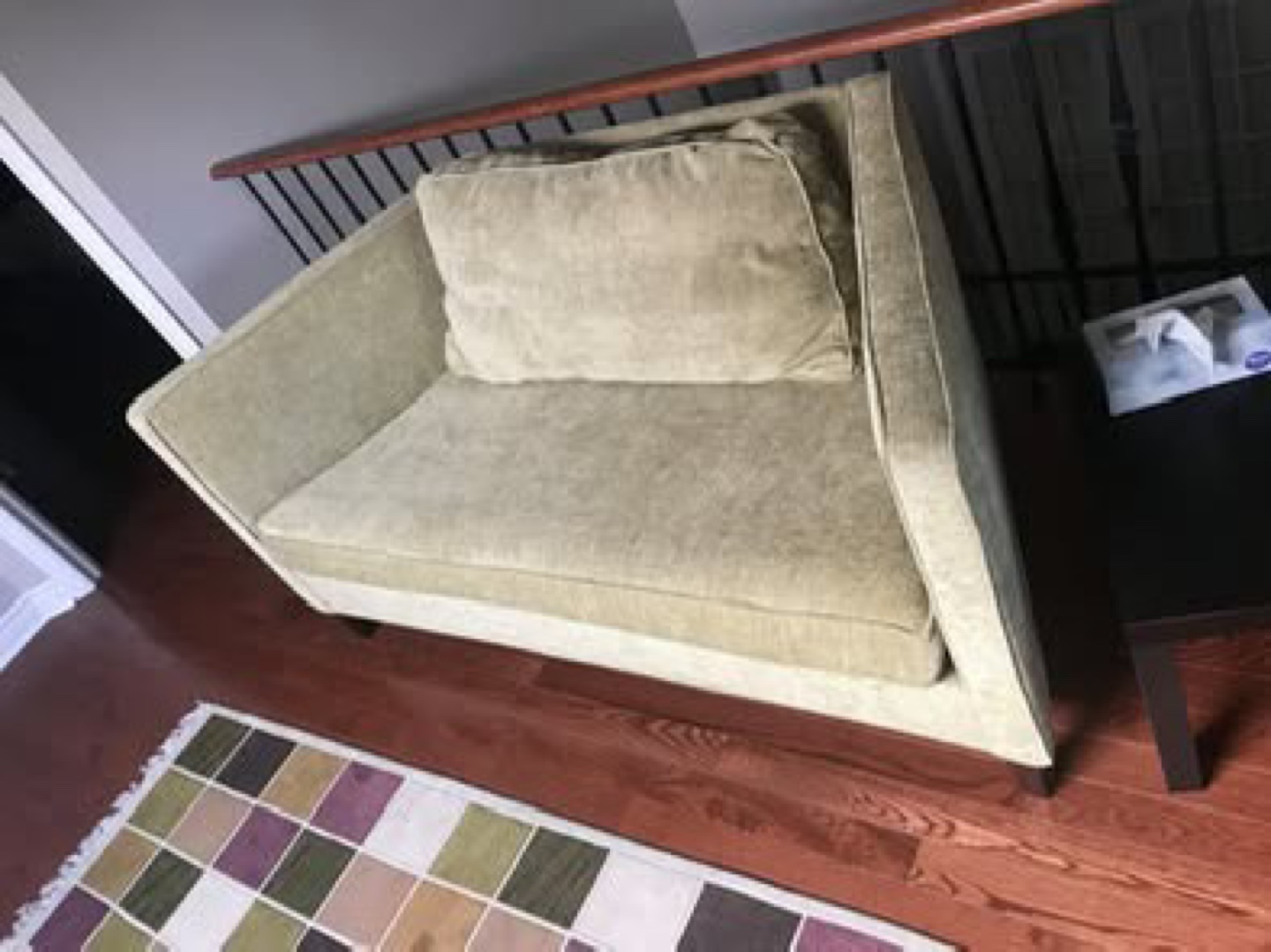 Love Seat - Light Green - photo 2