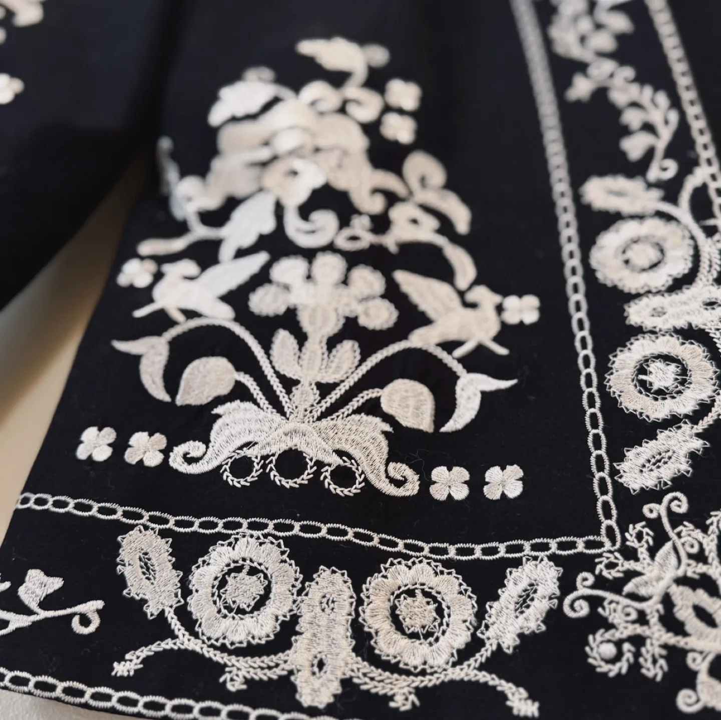 Vintage 97% Cotton Embroidered Jacket image indicator(3)