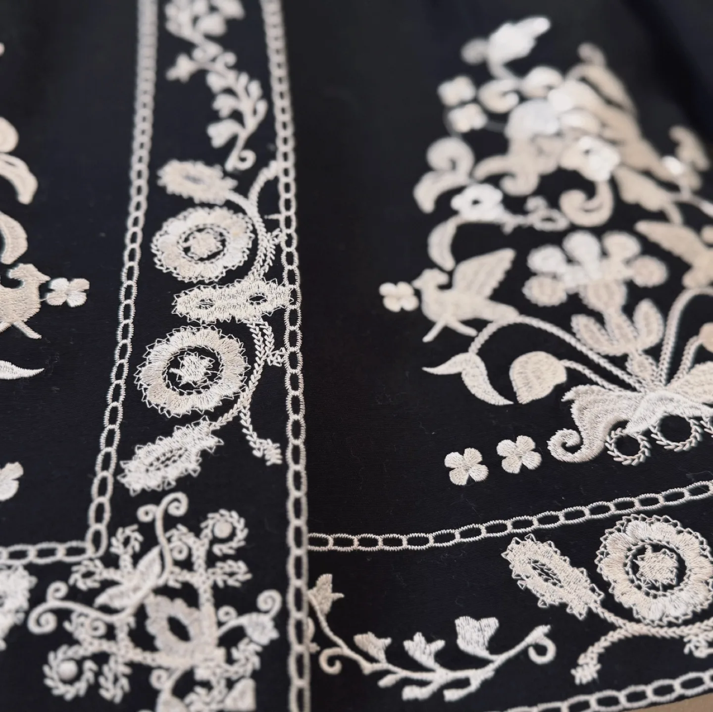 Vintage 97% Cotton Embroidered Jacket image indicator(4)