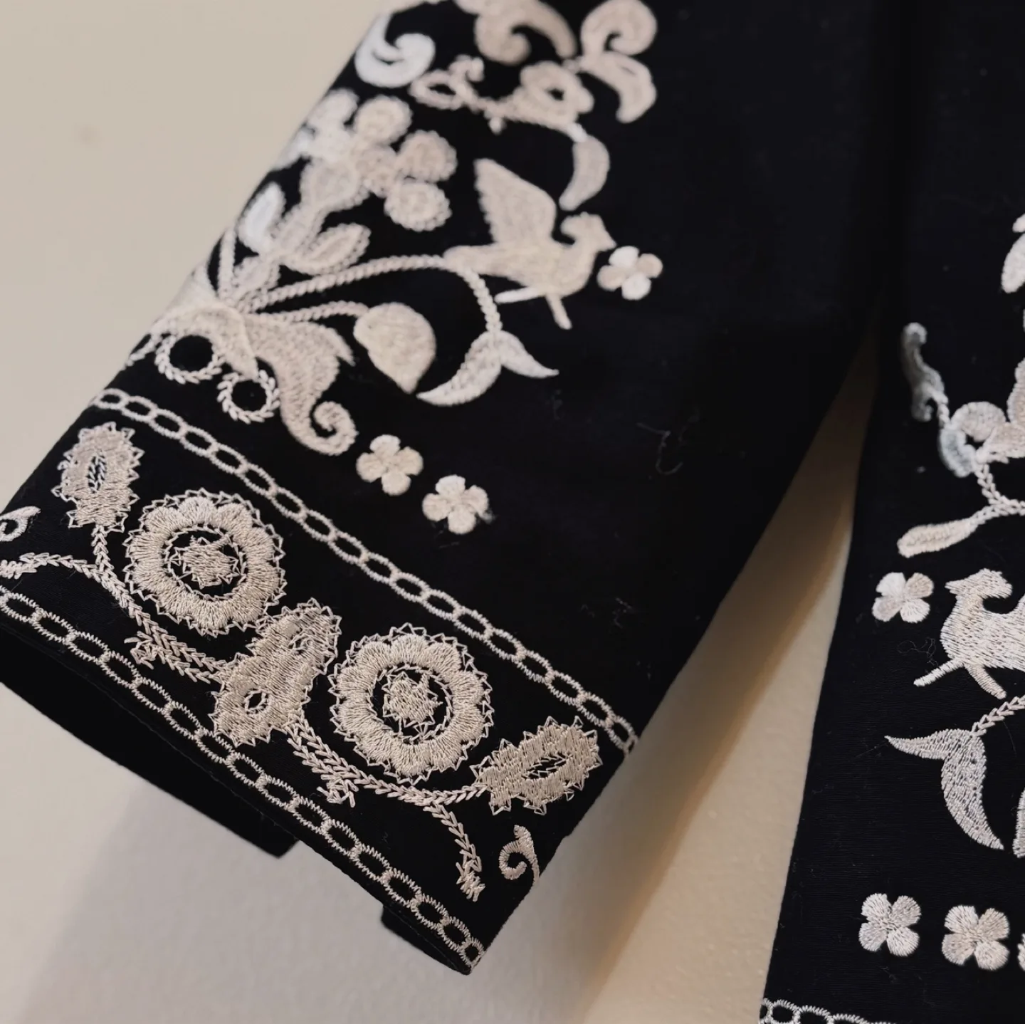 Vintage 97% Cotton Embroidered Jacket image indicator(6)