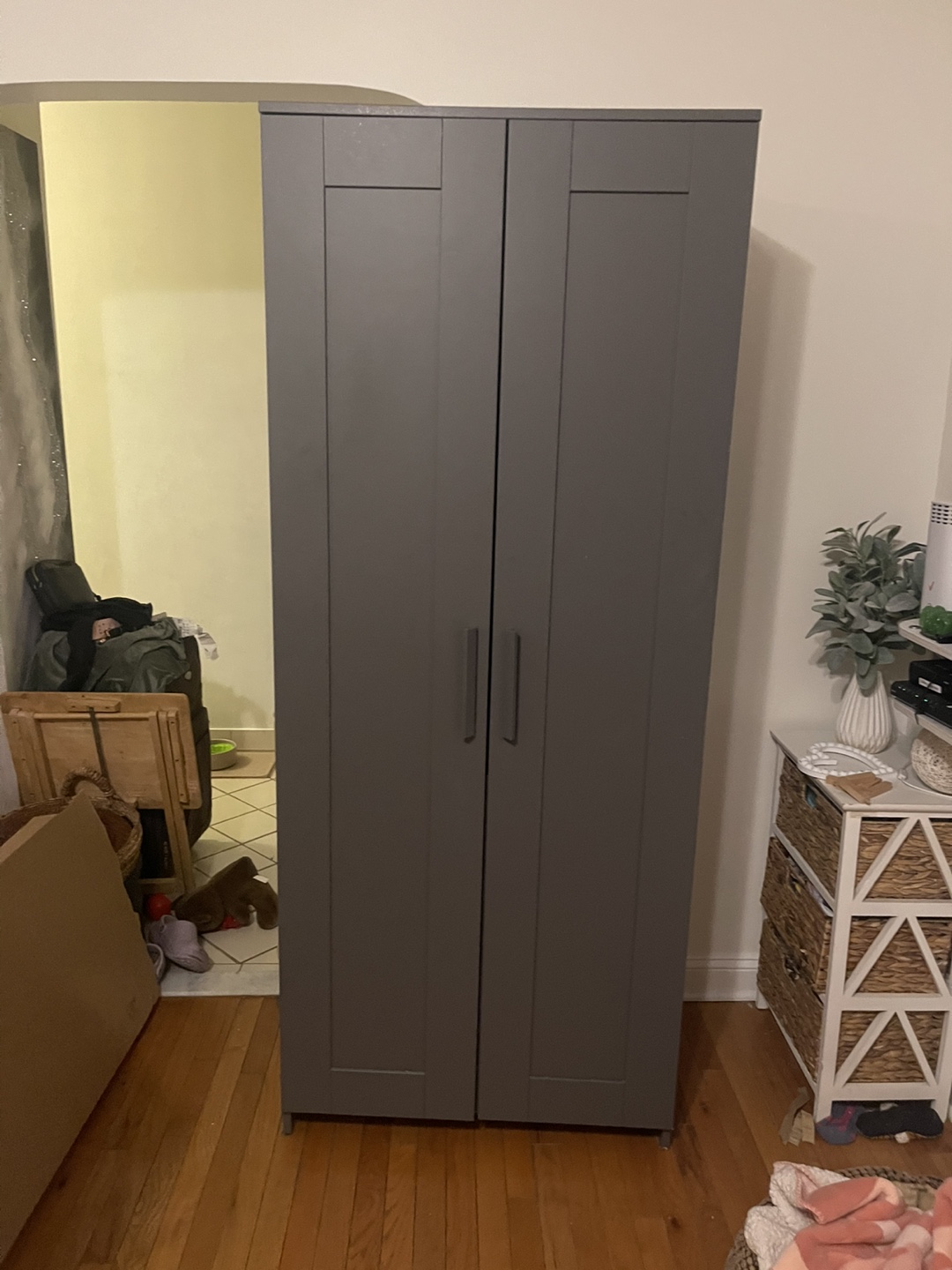 IKEA BRIMNES Wardrobe - Dark Gray 💚 - photo 2