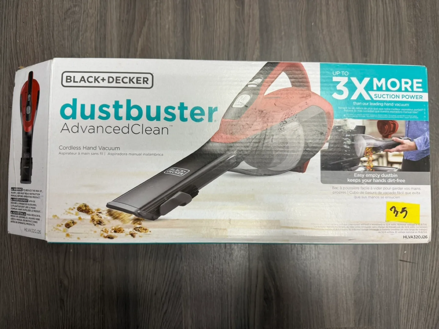 Black+Decker Dustbuster AdvancedClean Cordless Hand Vacuum thumbnail