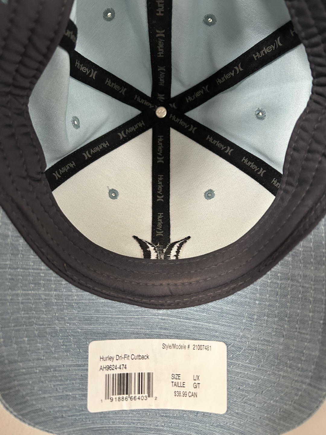 Hurley Nike Dri-Fit Flexfit Hat L/XL - photo 2