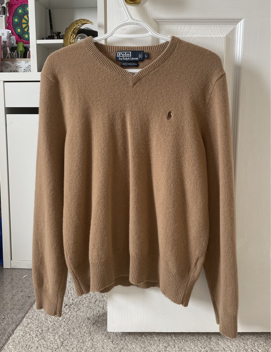 Polo Ralph Lauren’s Wool V-Neck Sweater