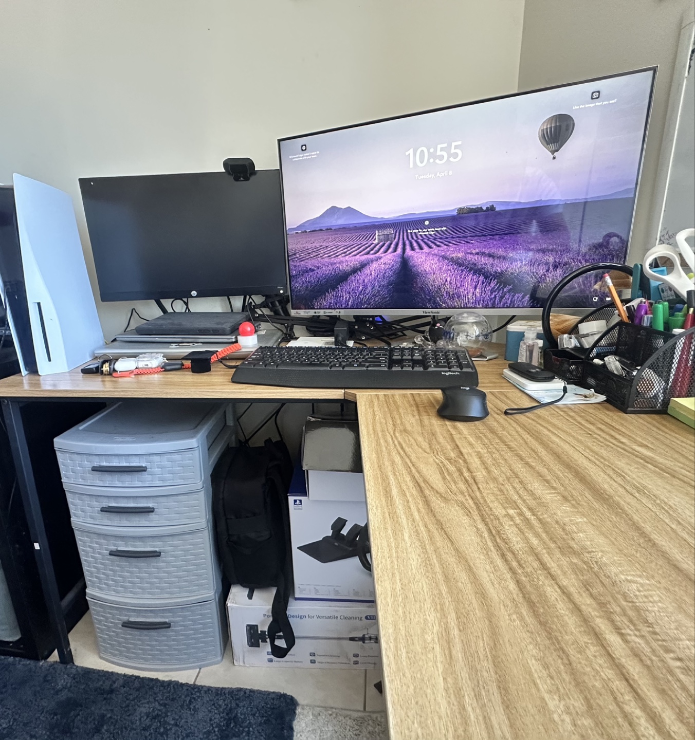 L-Shaped Computer Desk - Study Table - photo 2