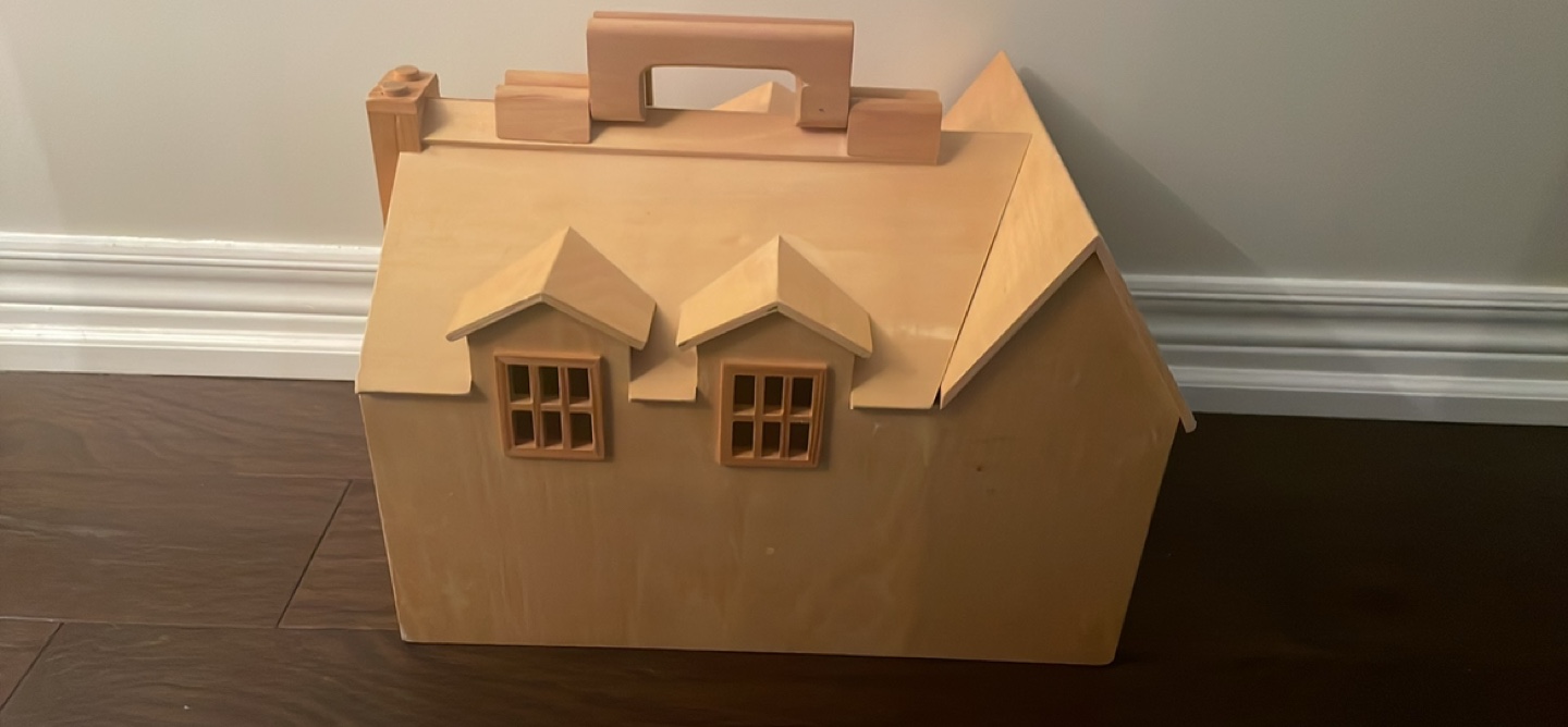 Melissa and Doug Dollhouse Playset with Carry Handle - photo 2