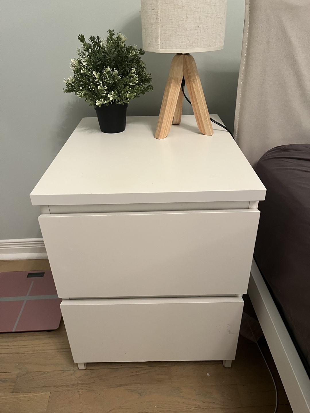 IKEA STORKLINTA Nightstand - White - photo 2