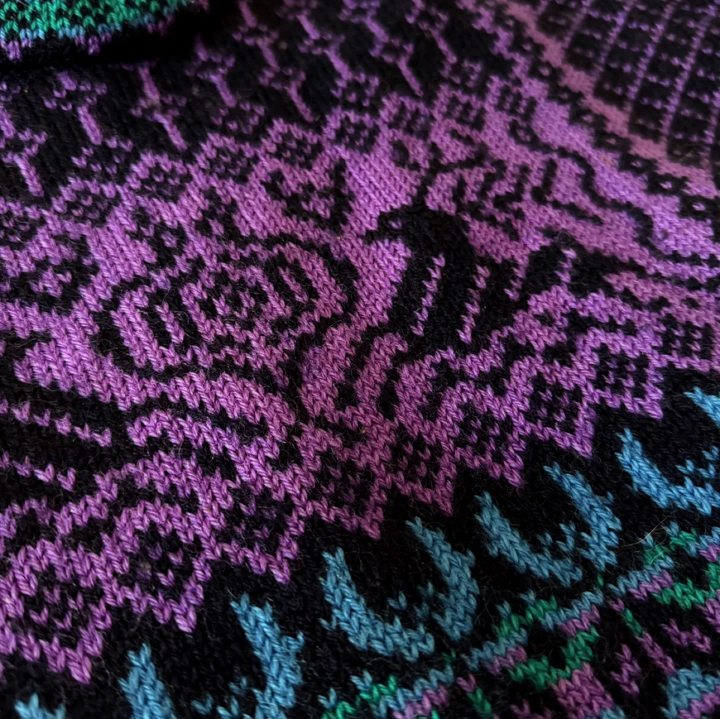 Norway Vintage 100% Pure Virgin Wool Sweater image indicator(4)