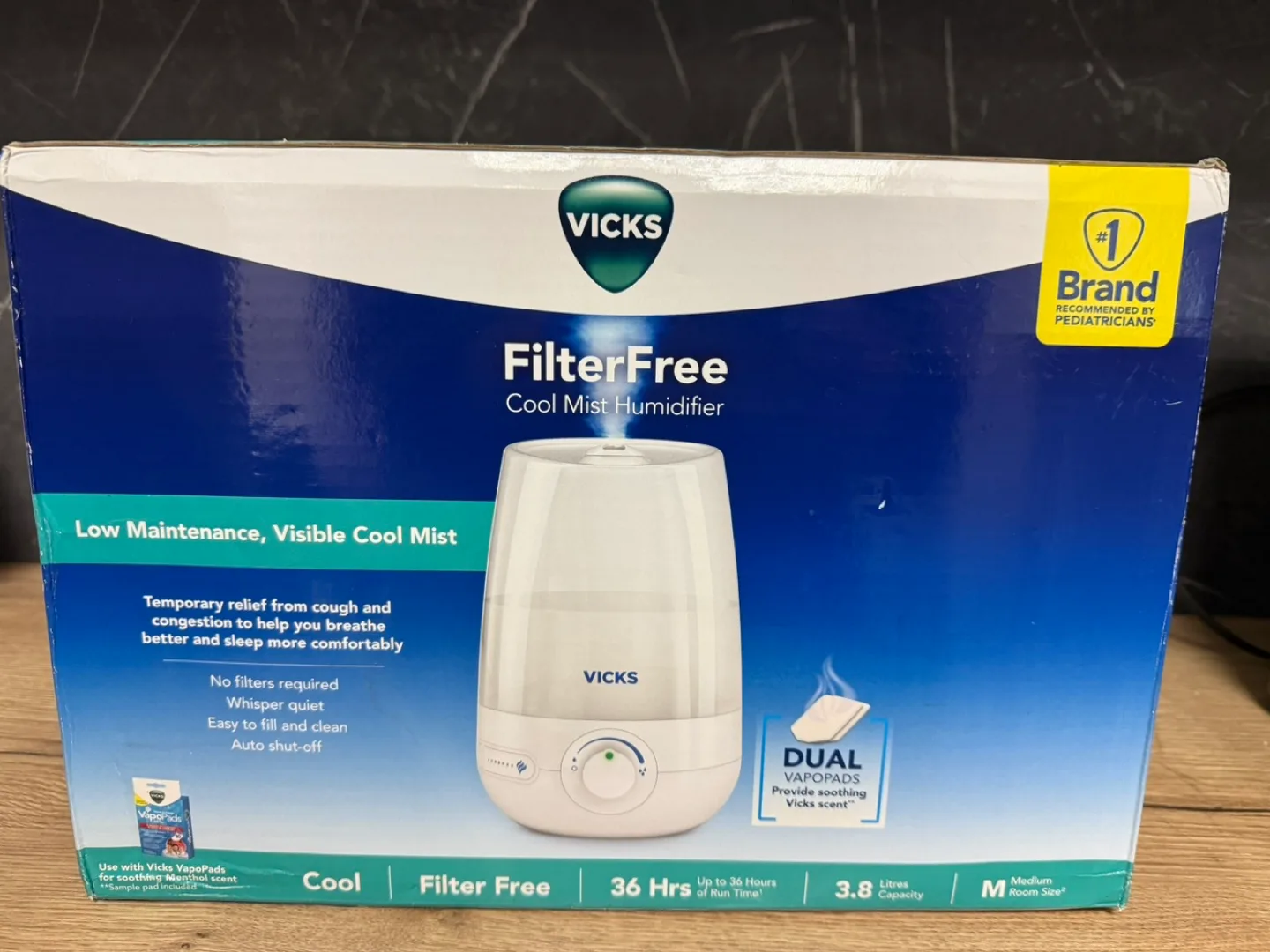 Vicks VUL545C FilterFree Cool Mist Humidifier thumbnail