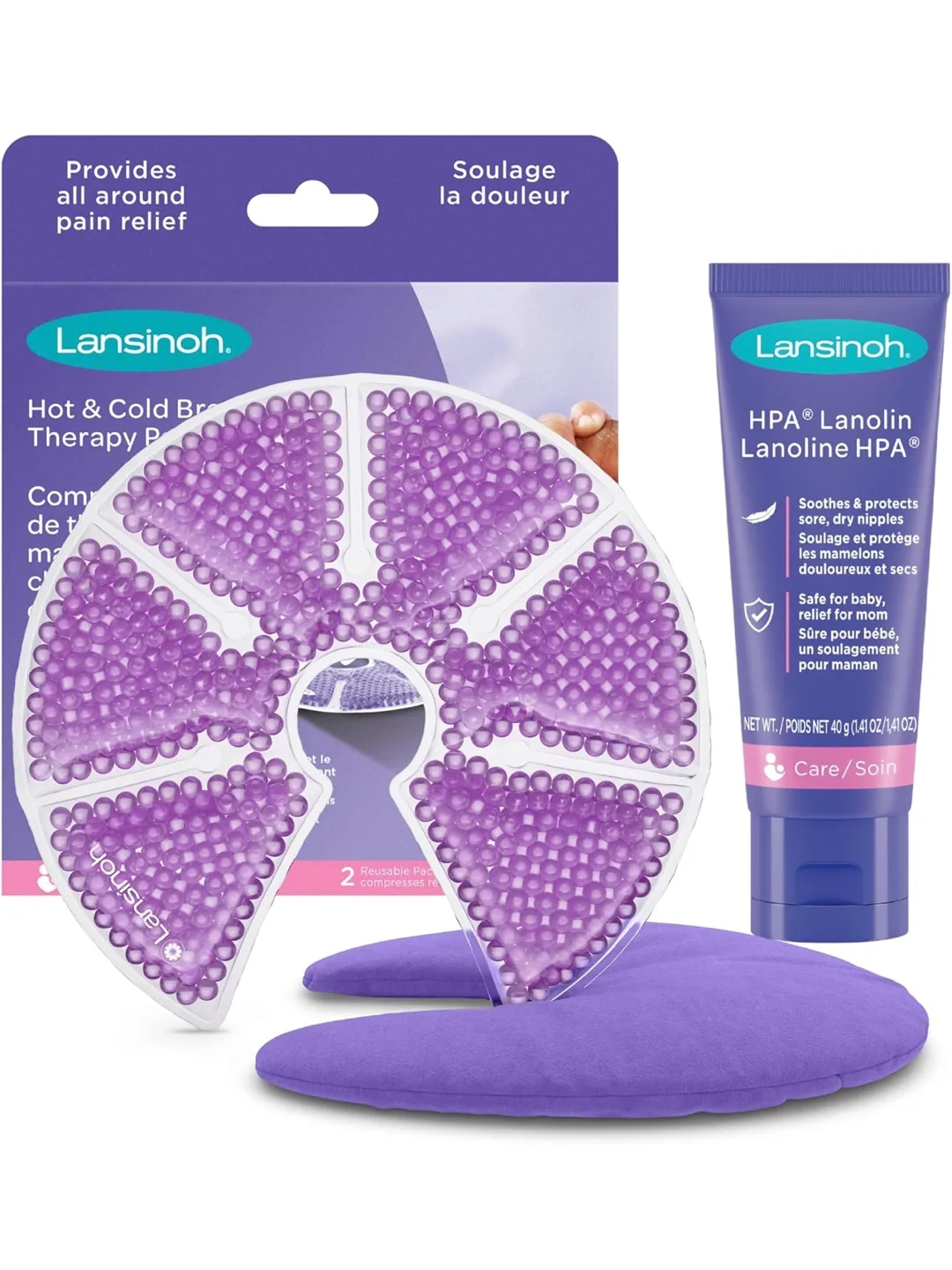 Lansinoh Hot & Cold Therapy Breast Pads thumbnail