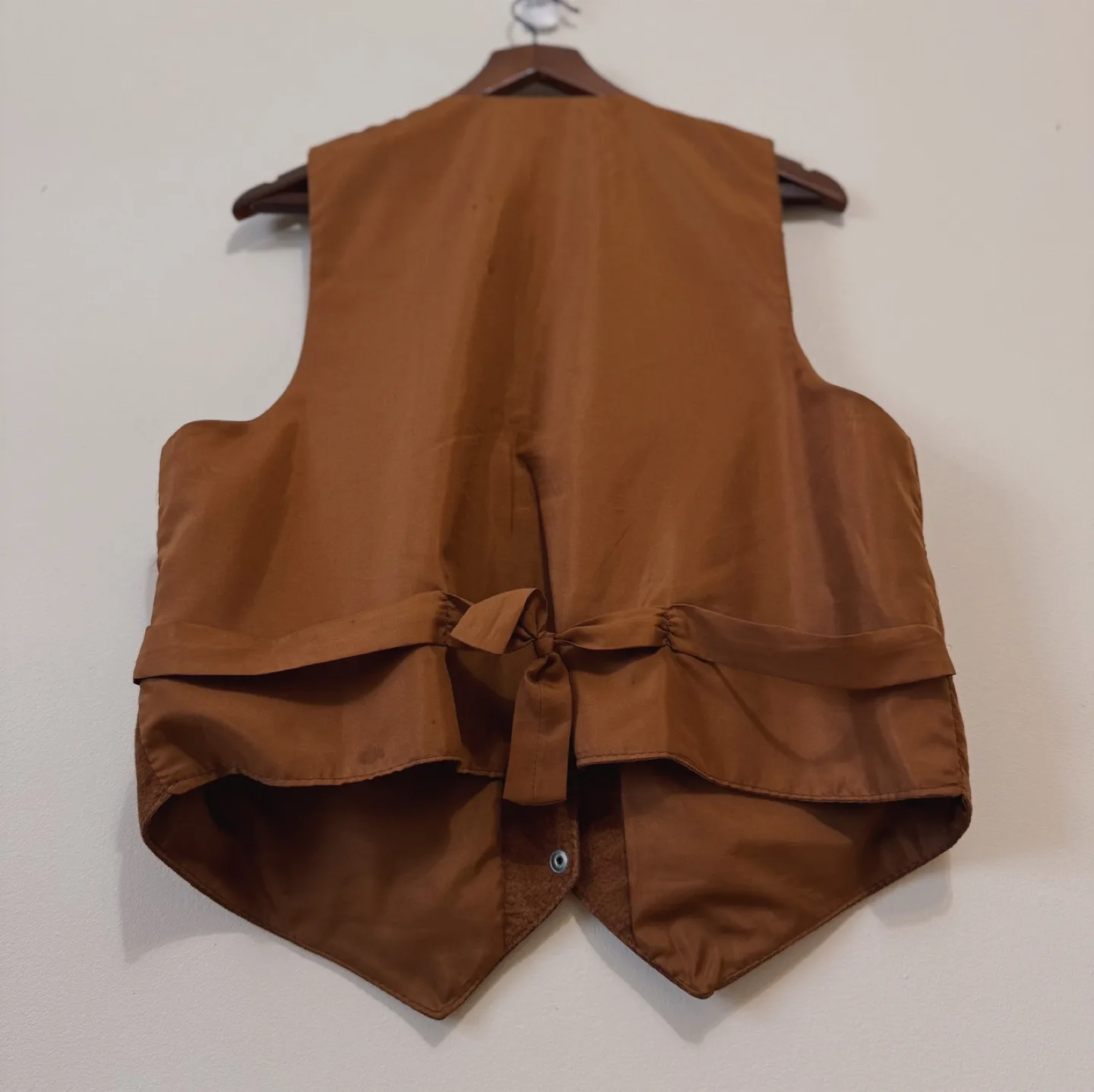 Canada Vintage Genuine Suede Leather Snap Vest image indicator(8)