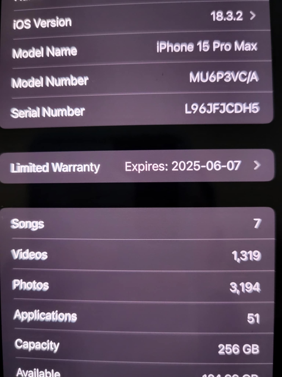 iPhone 15 Pro Max 256GB - Space Grey - Excellent Condition - photo 5