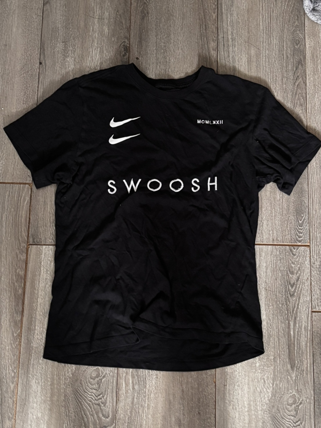 Nike Men's Black T-Shirt - Size M