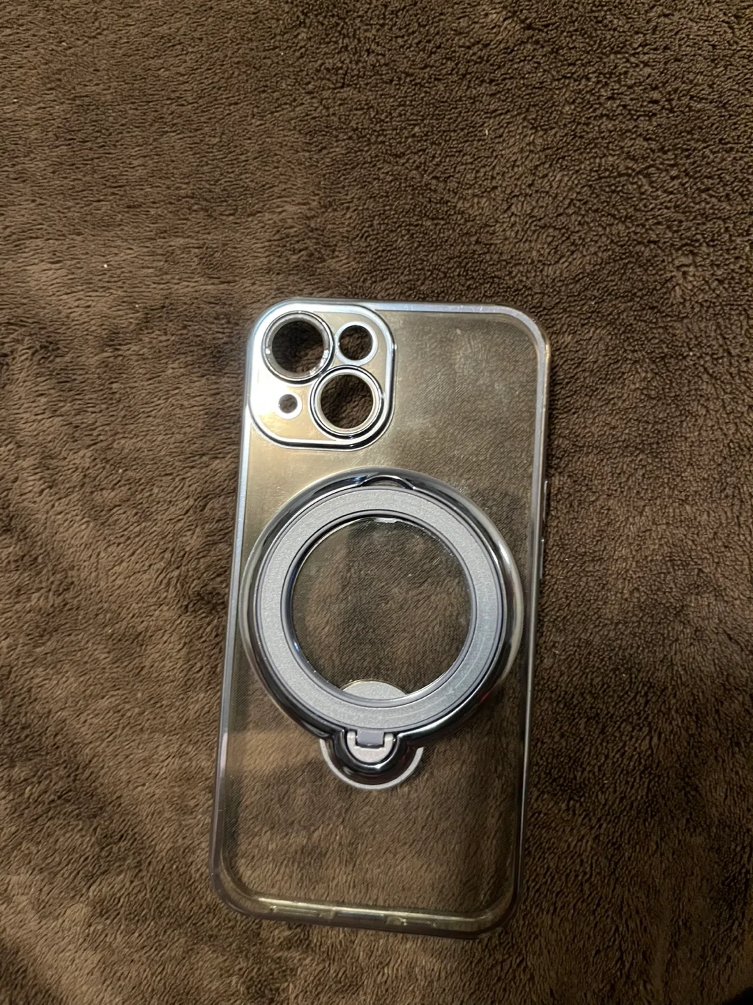 iPhone 13/14/15 Case with Ring Grip Stand 💚 image indicator(2)