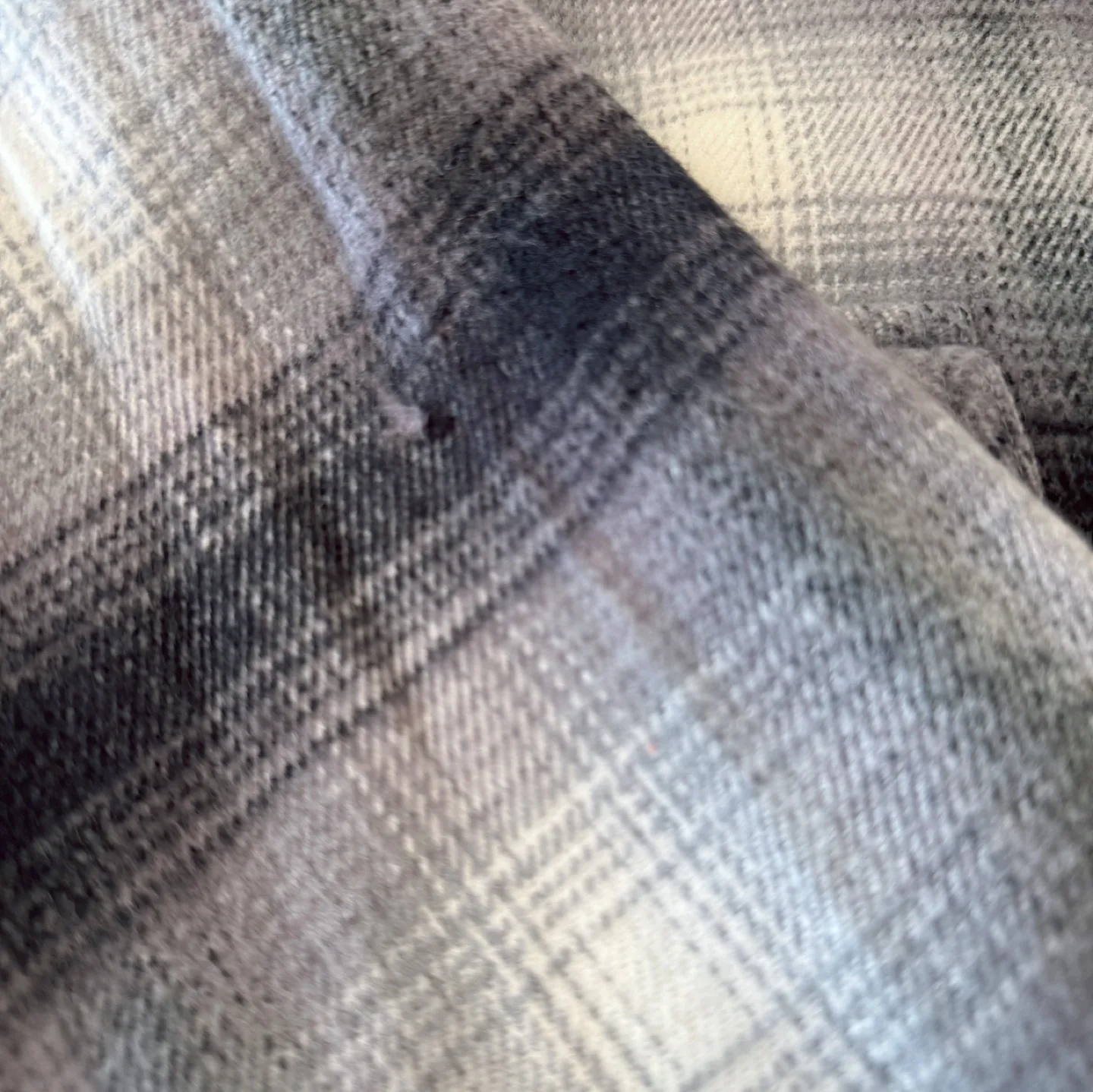 Vintage Sherpa-Lined Check Flannel Shirt Jacket image indicator(9)