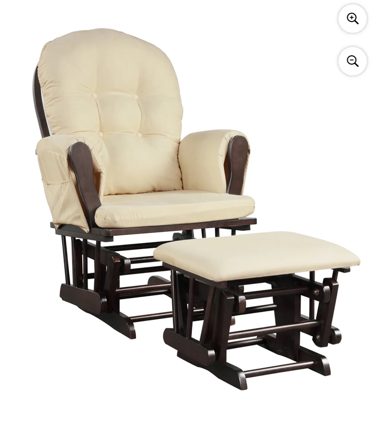 FREE Glider Rocker Chevron Pattern Replacement Cushions READ! image indicator(8)