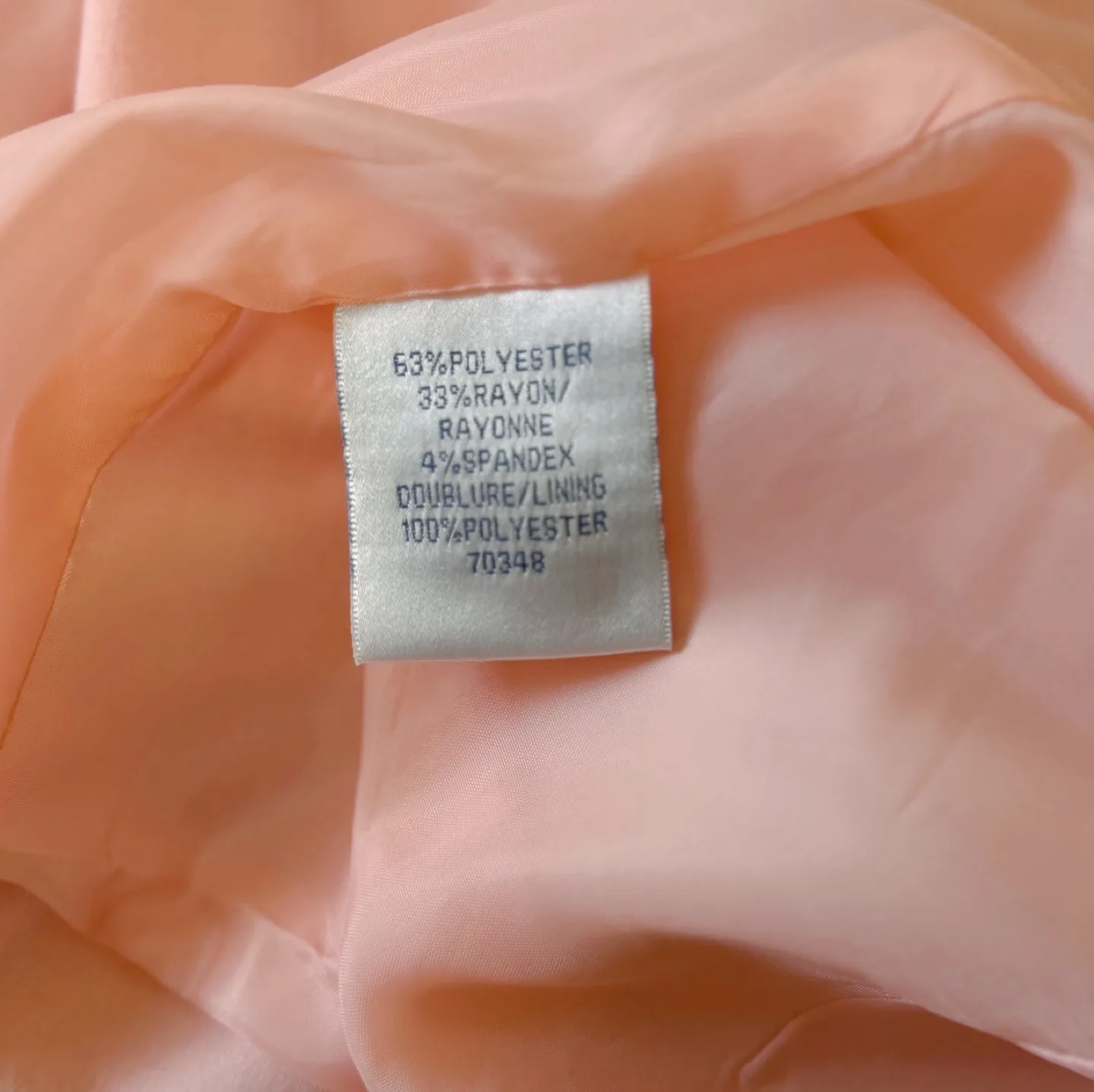 Vintage Rayon Rose Detail Button-Up Blazer image indicator(7)