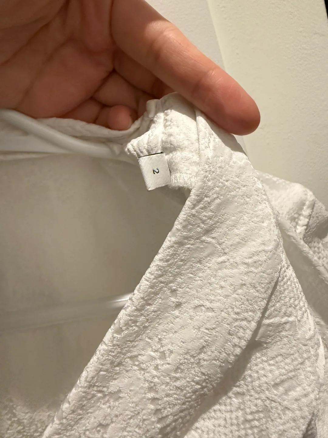 Sandro Paris White Blouse image indicator(3)