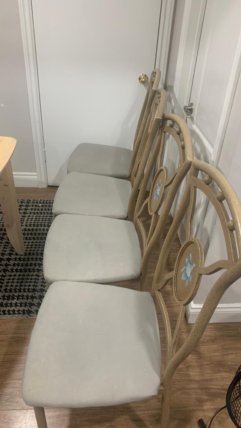 Dining Table and Four Chairs Set - photo 2