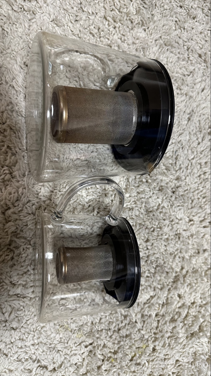 Set of 6  Glass Tea Infuser Mugs - photo 4