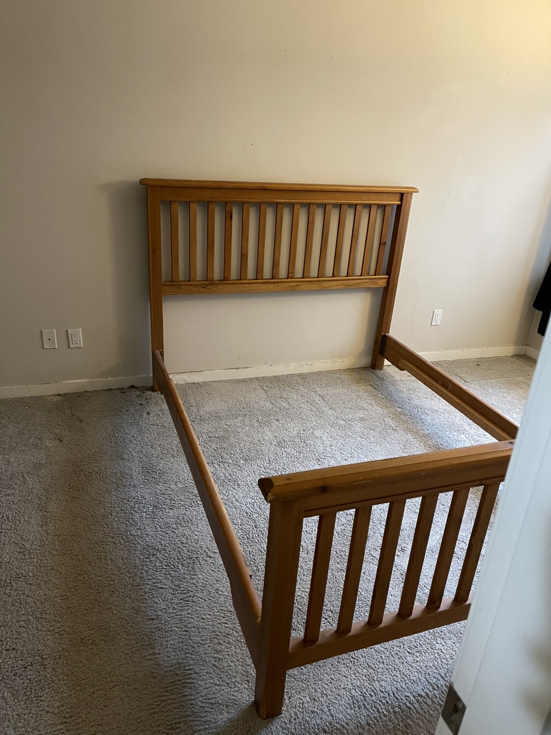 Queen Size Wooden Bed Frame