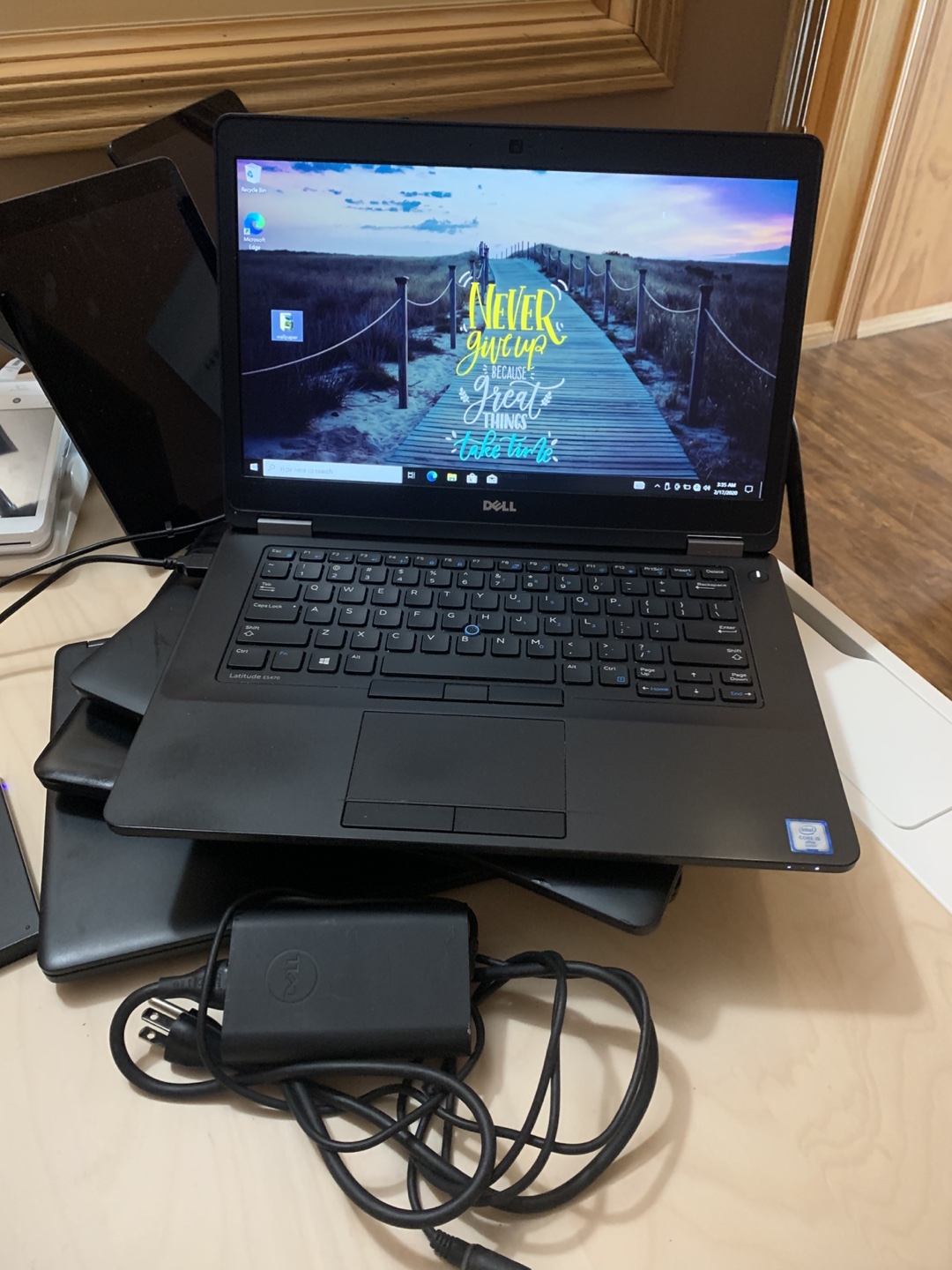 Dell Latitude Laptop with Charger - photo 2